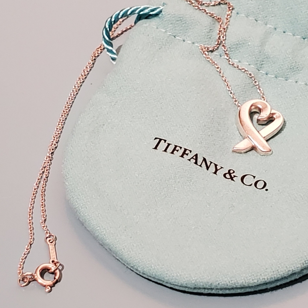 Tiffany & Co. Paloma Picasso Loving Heart Necklace